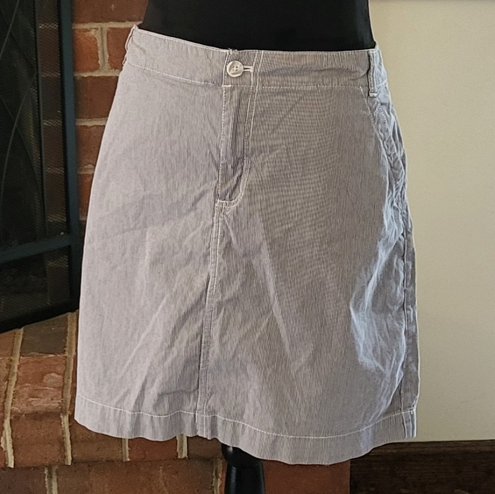 Tommy Hilfiger Striped Pencil Skirt